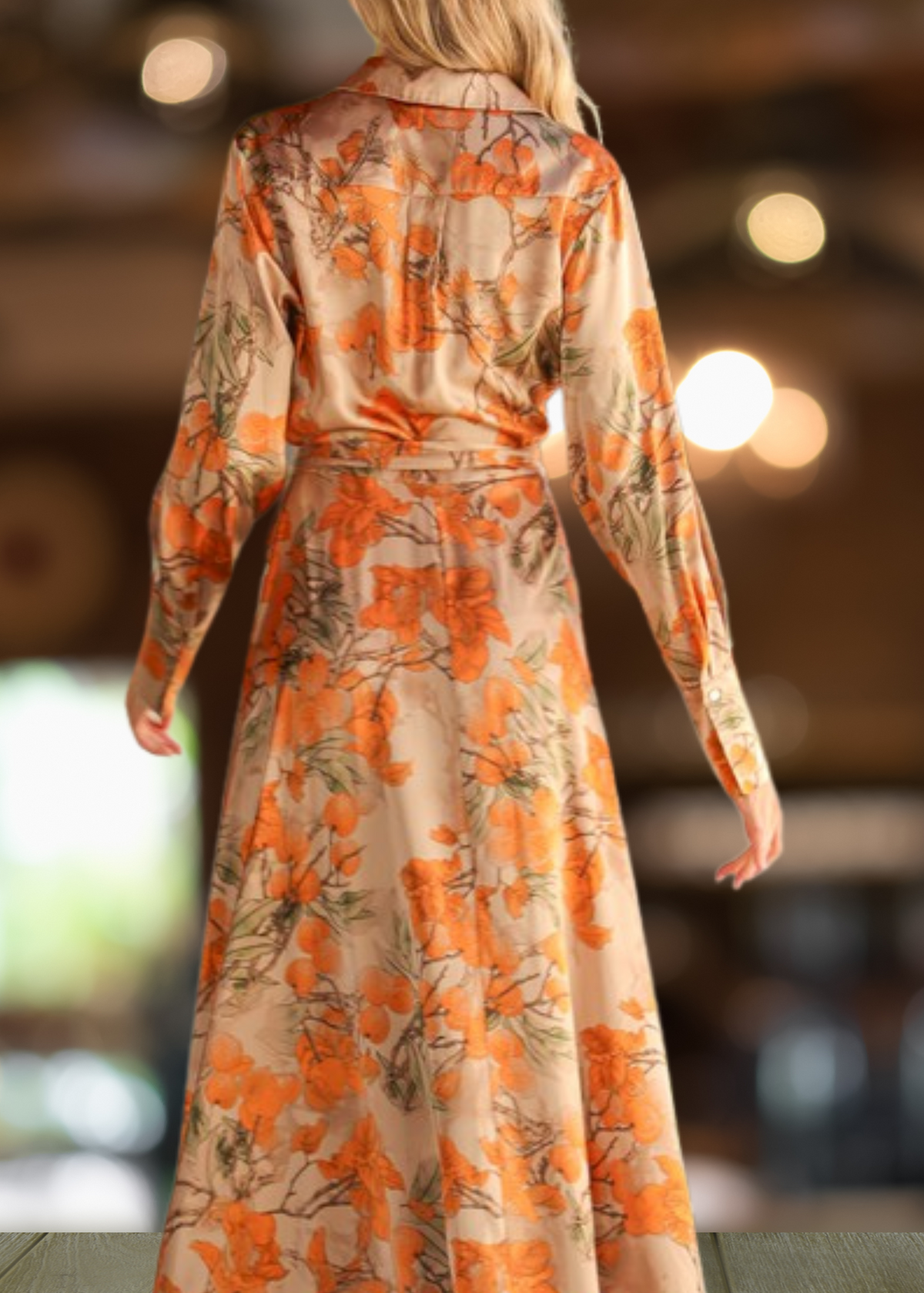 Riviera Breeze Wrap Dress - Blossom Harvest