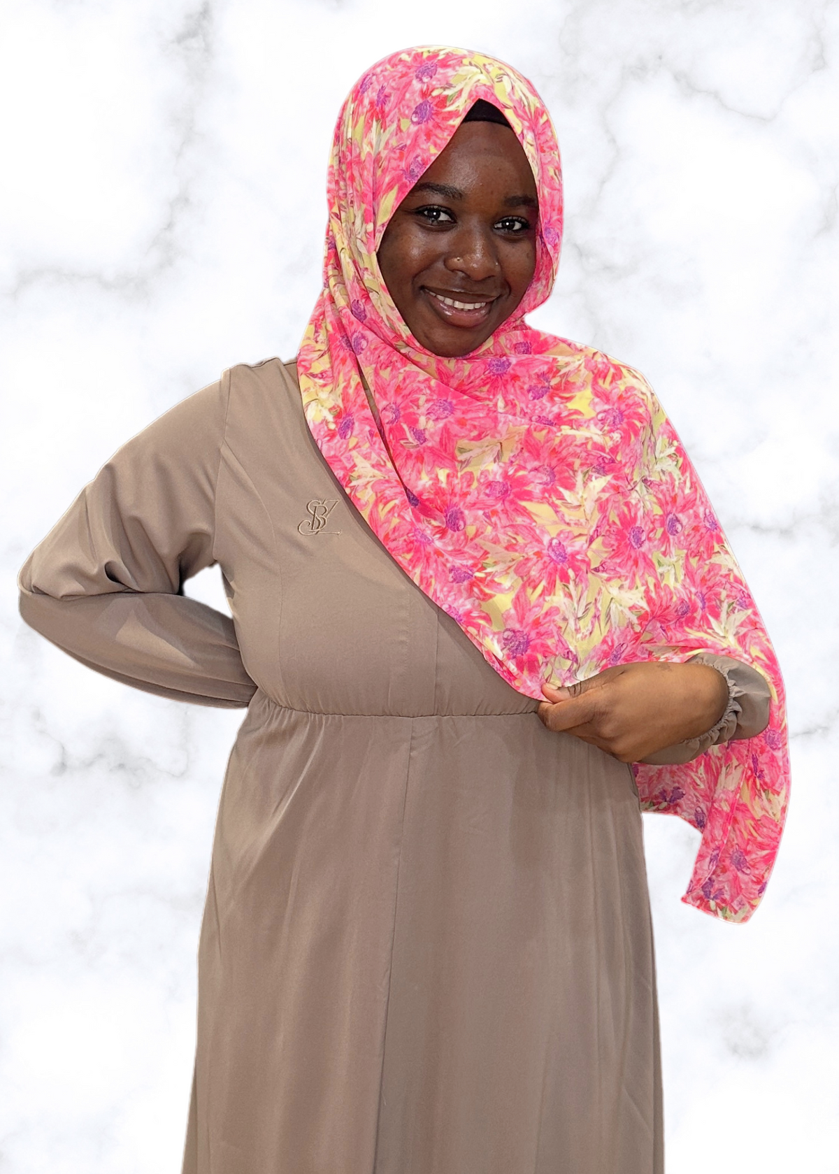 Hot Girl Summer - Chiffon Printed Hijab