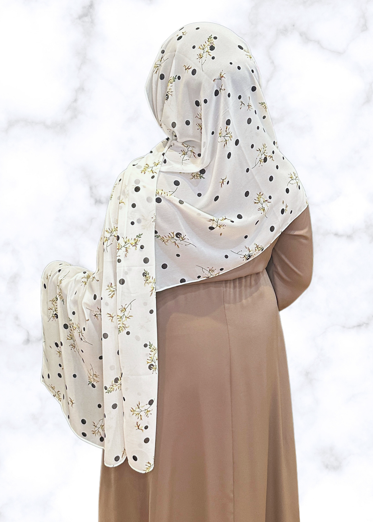 Winter Wonderland  - Chiffon Printed Hijab