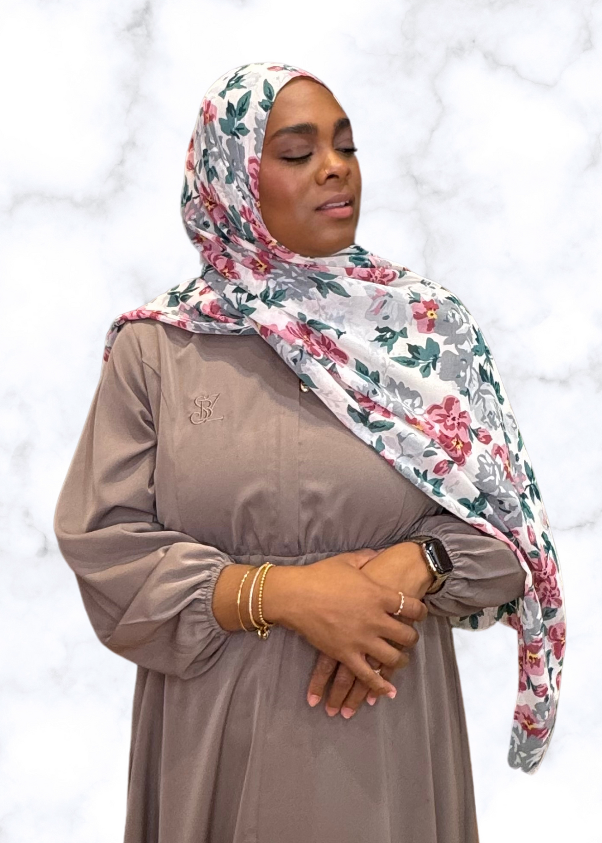 Serene View - Chiffon Printed Hijab