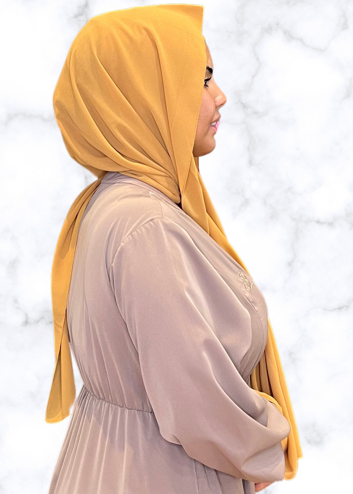 Ginger - Matching Chiffon Hijab Set