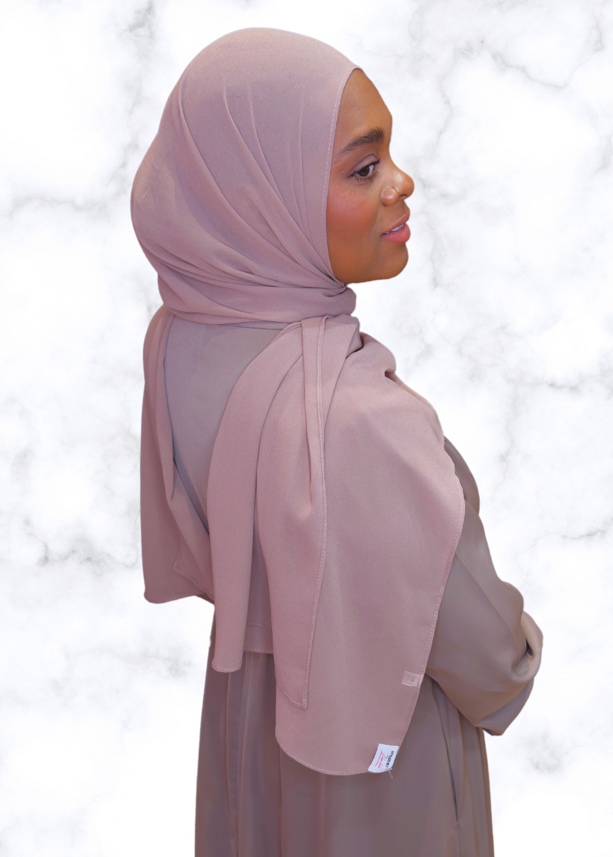 Oyster - XL Premium Chiffon Hijab