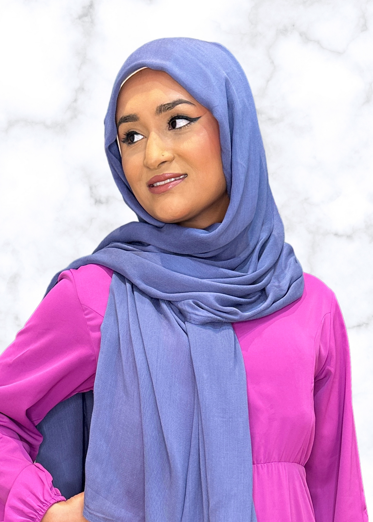 Denim - XL Cotton Modal Hijabs