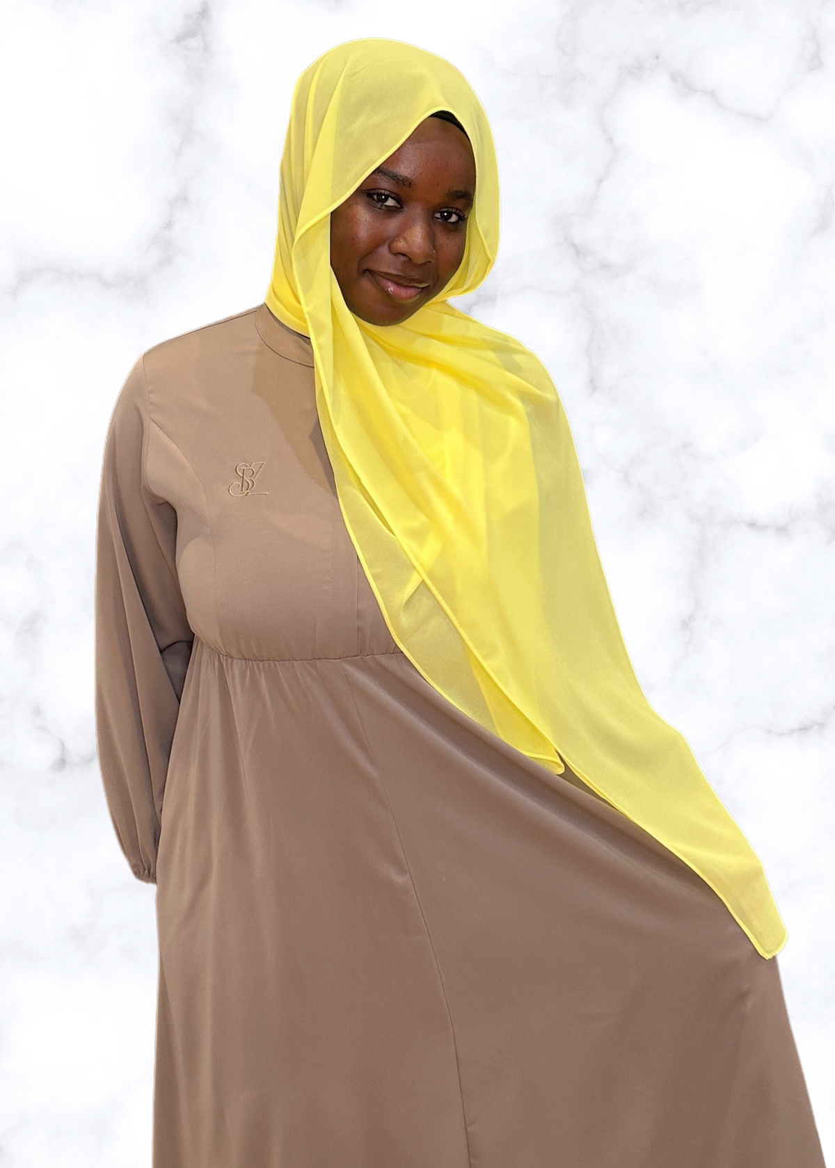 Lemon Drop - XL Premium Chiffon Hijab