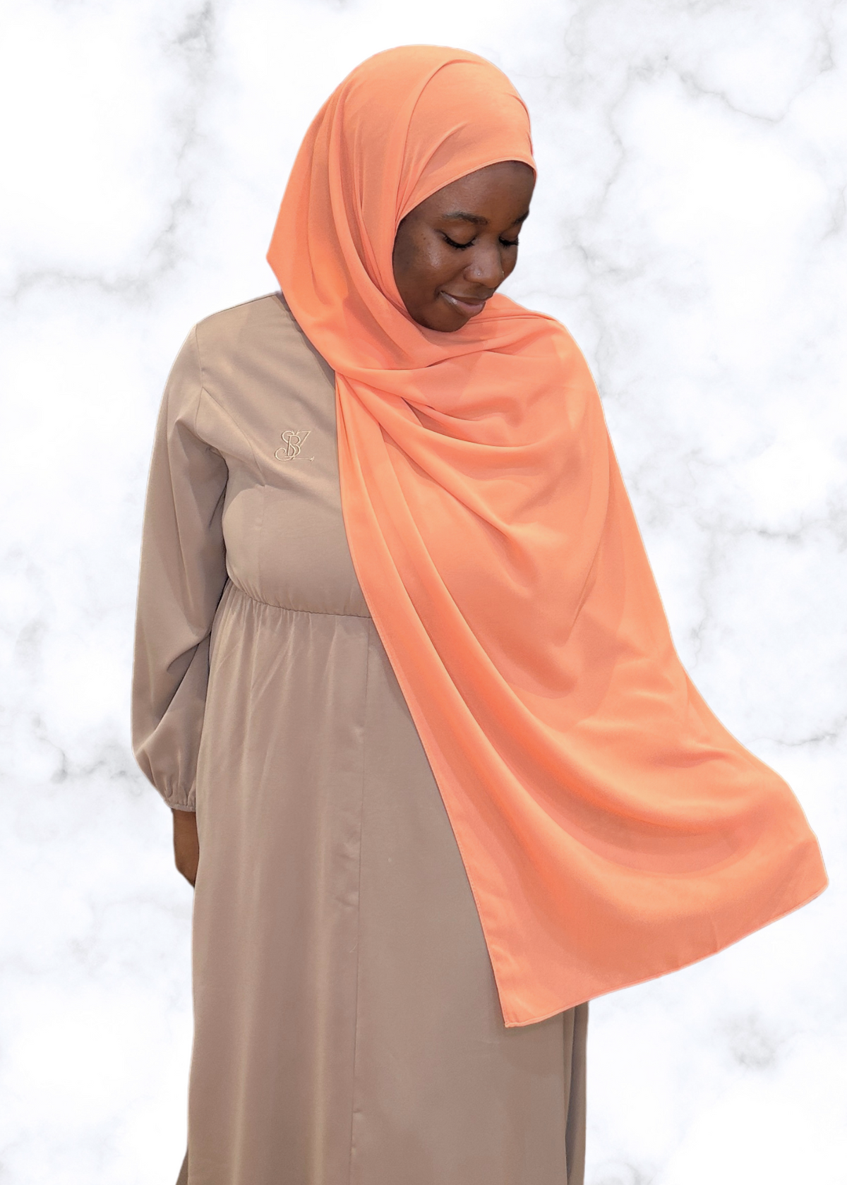 Cream Soda - XL Premium Chiffon Hijab