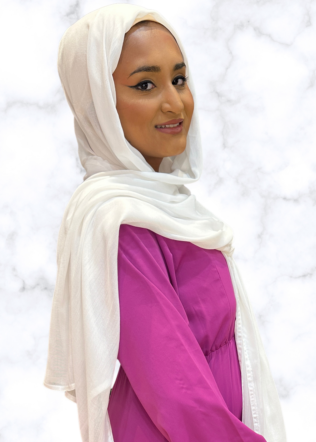 Ivory - XL Cotton Modal Hijabs