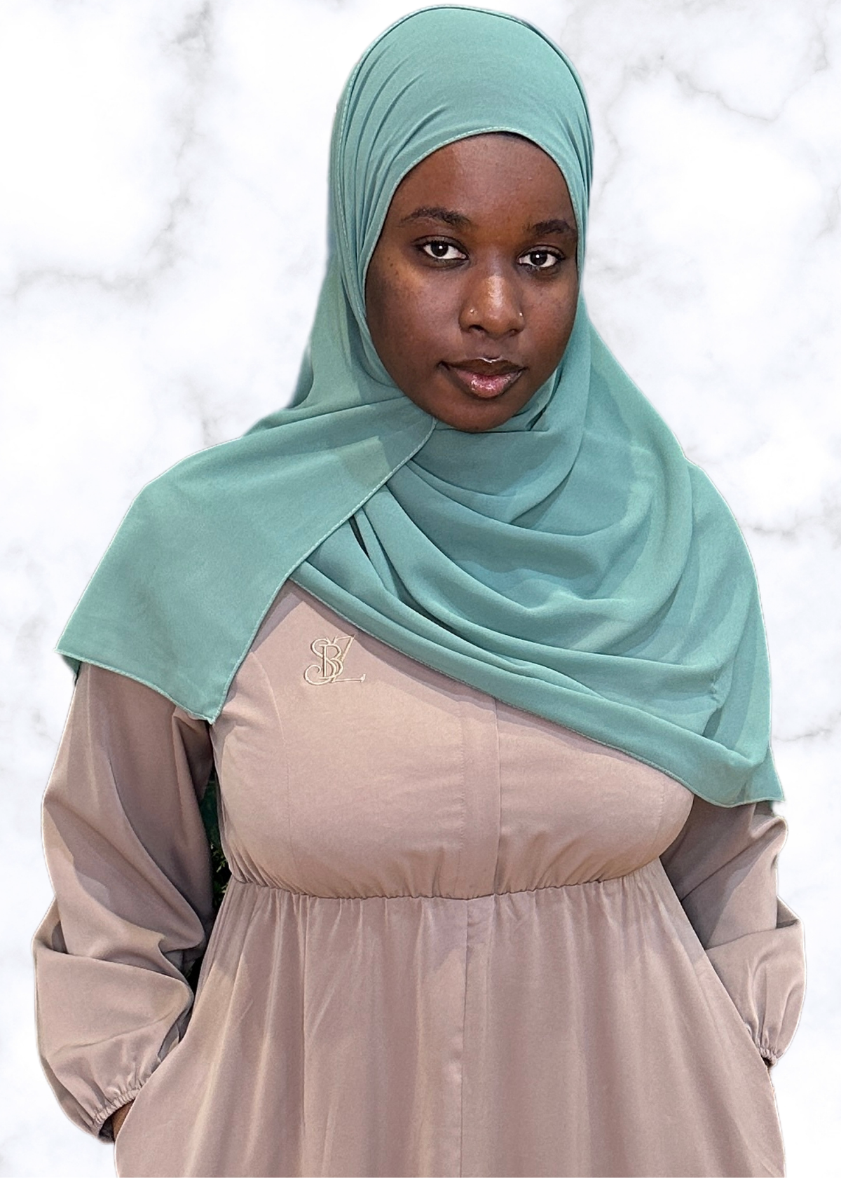 Sage - XL Premium Chiffon Hijab