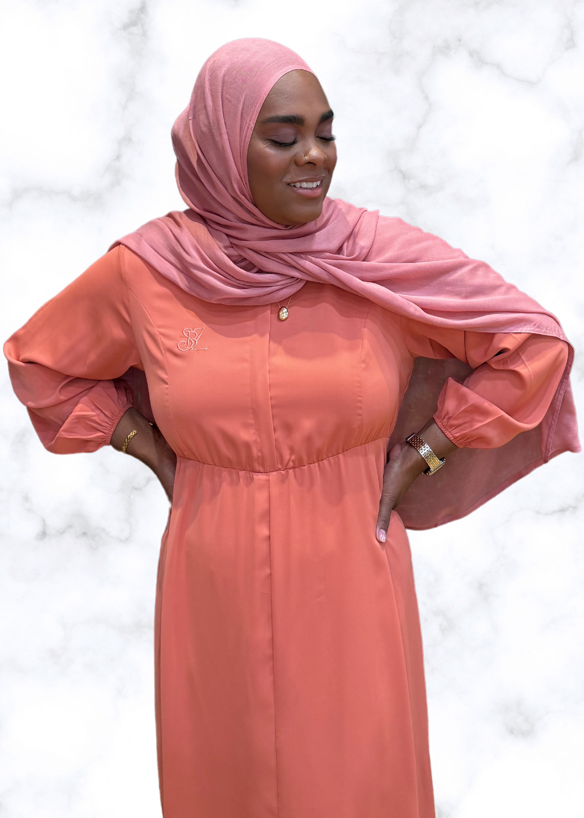 Rose Petal - XL Cotton Modal Hijabs