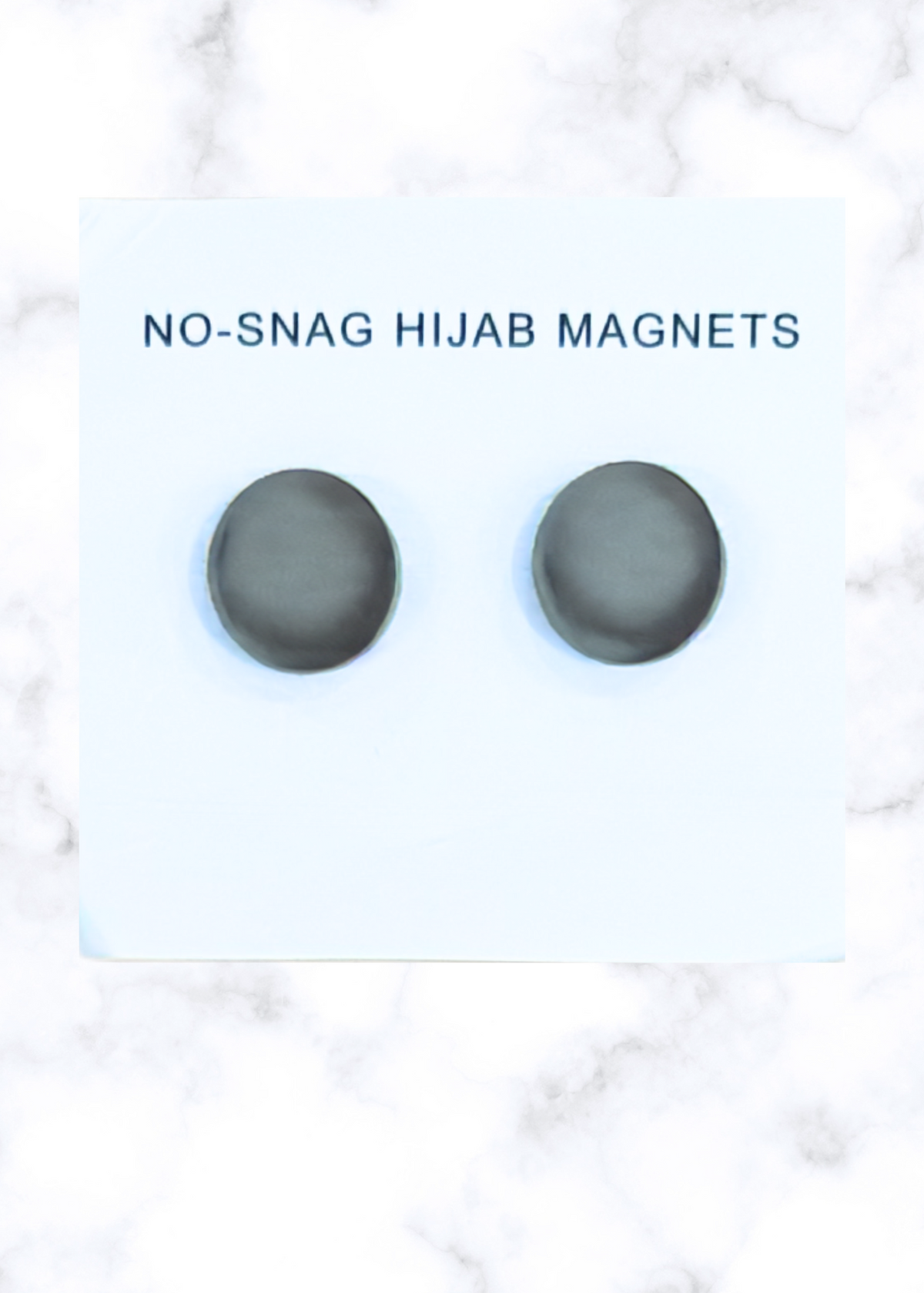 Hijab Magnets - Matte Grey