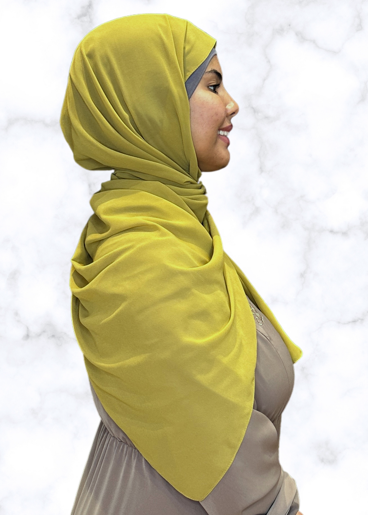 Curry - XL Premium Chiffon Hijab