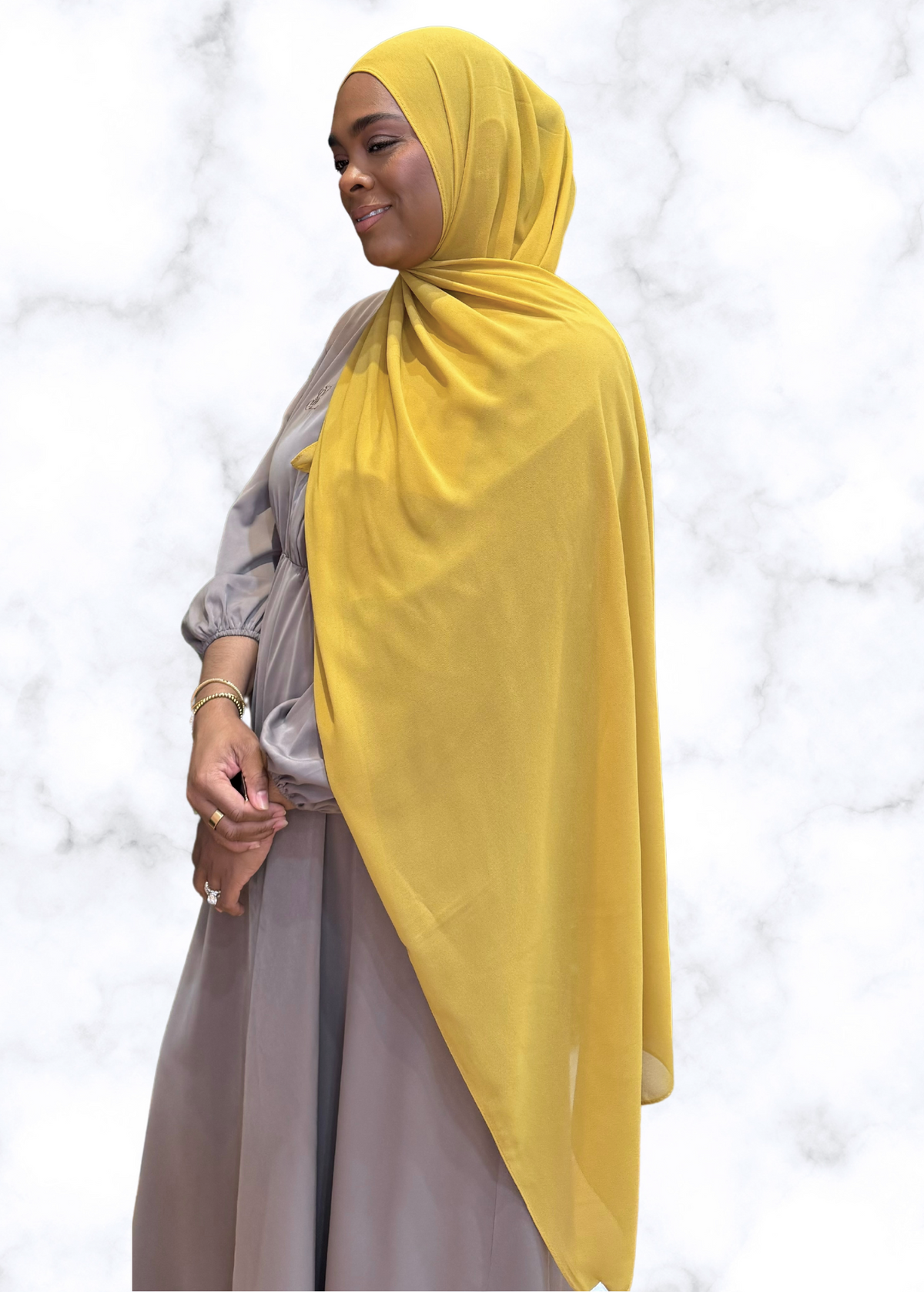 Honeycomb - XL Premium Chiffon Hijab