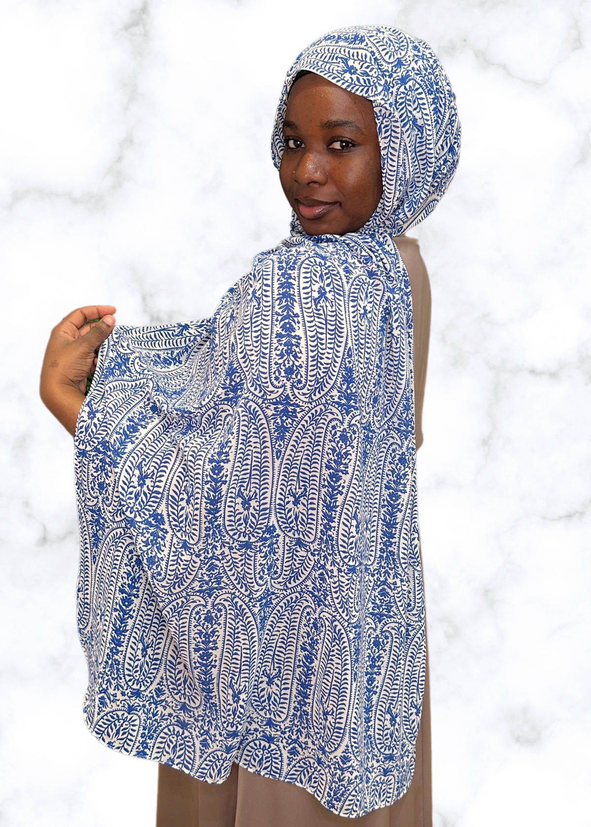 Blue City - Chiffon Printed Hijab