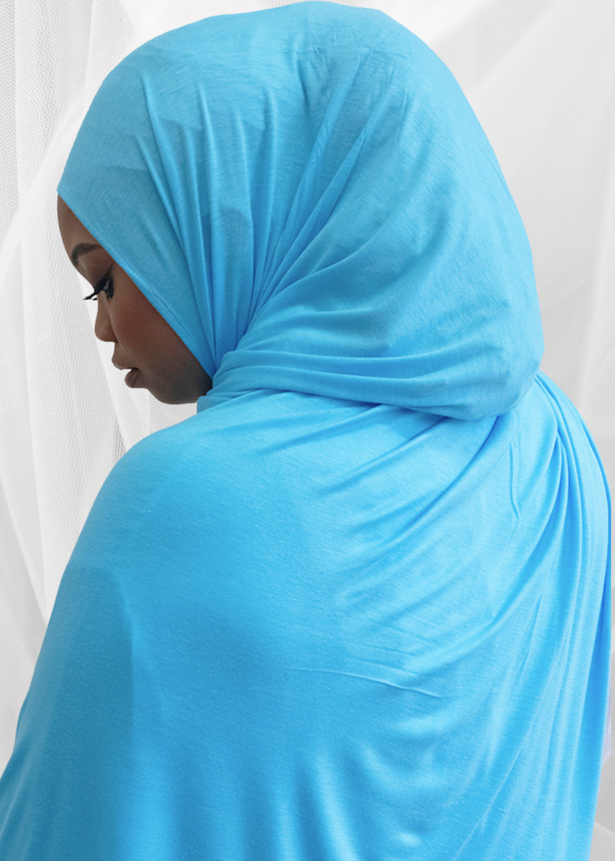 Carolina Blue - XL Jersey Knit Hijab