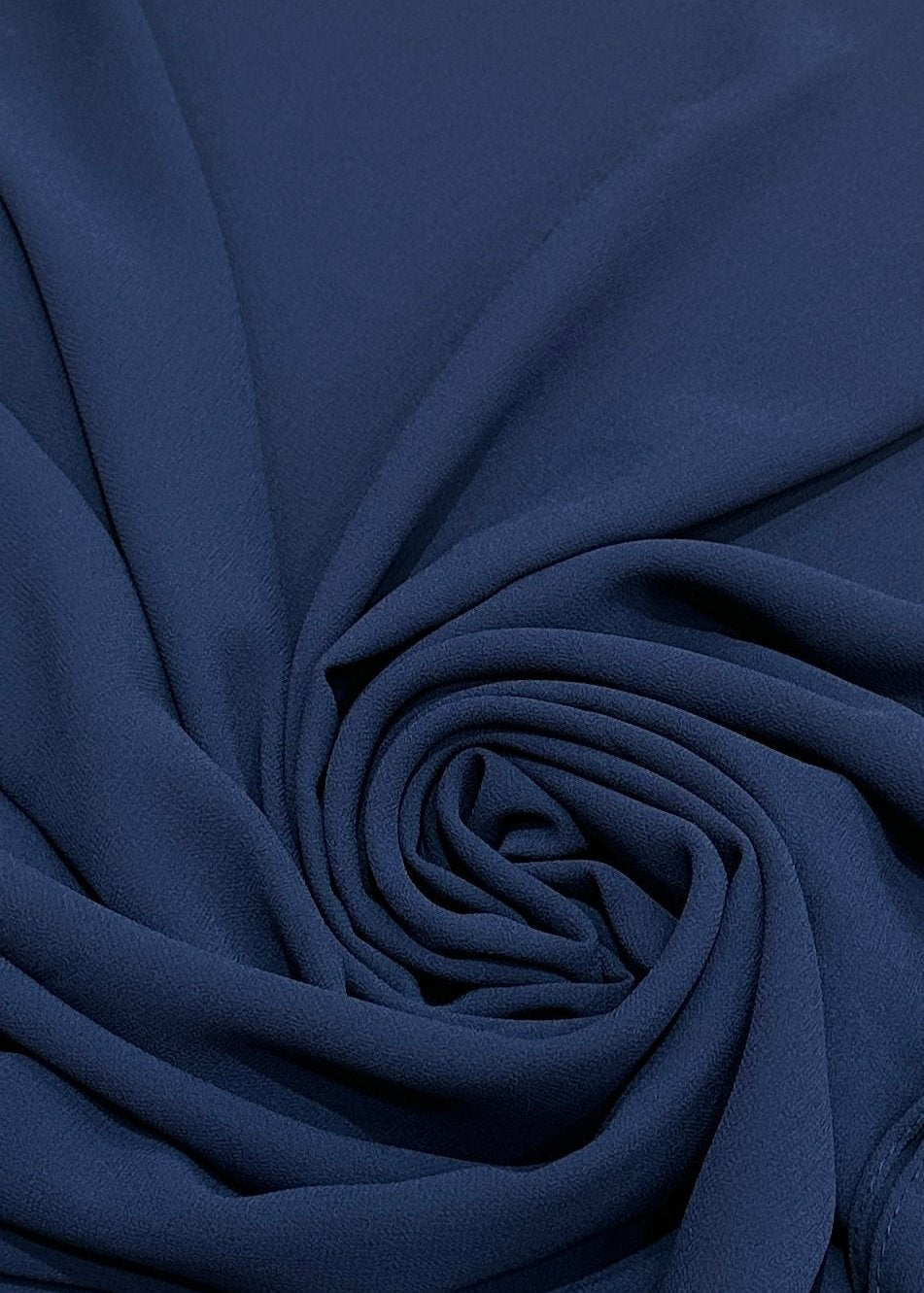 Navy - XL Premium Chiffon Hijab