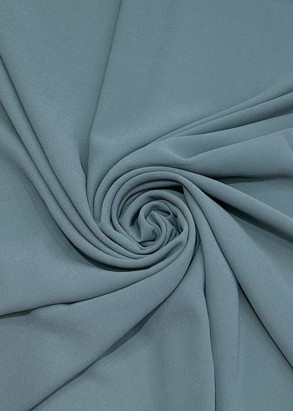 Turkish Blue - XL Premium Chiffon Hijab