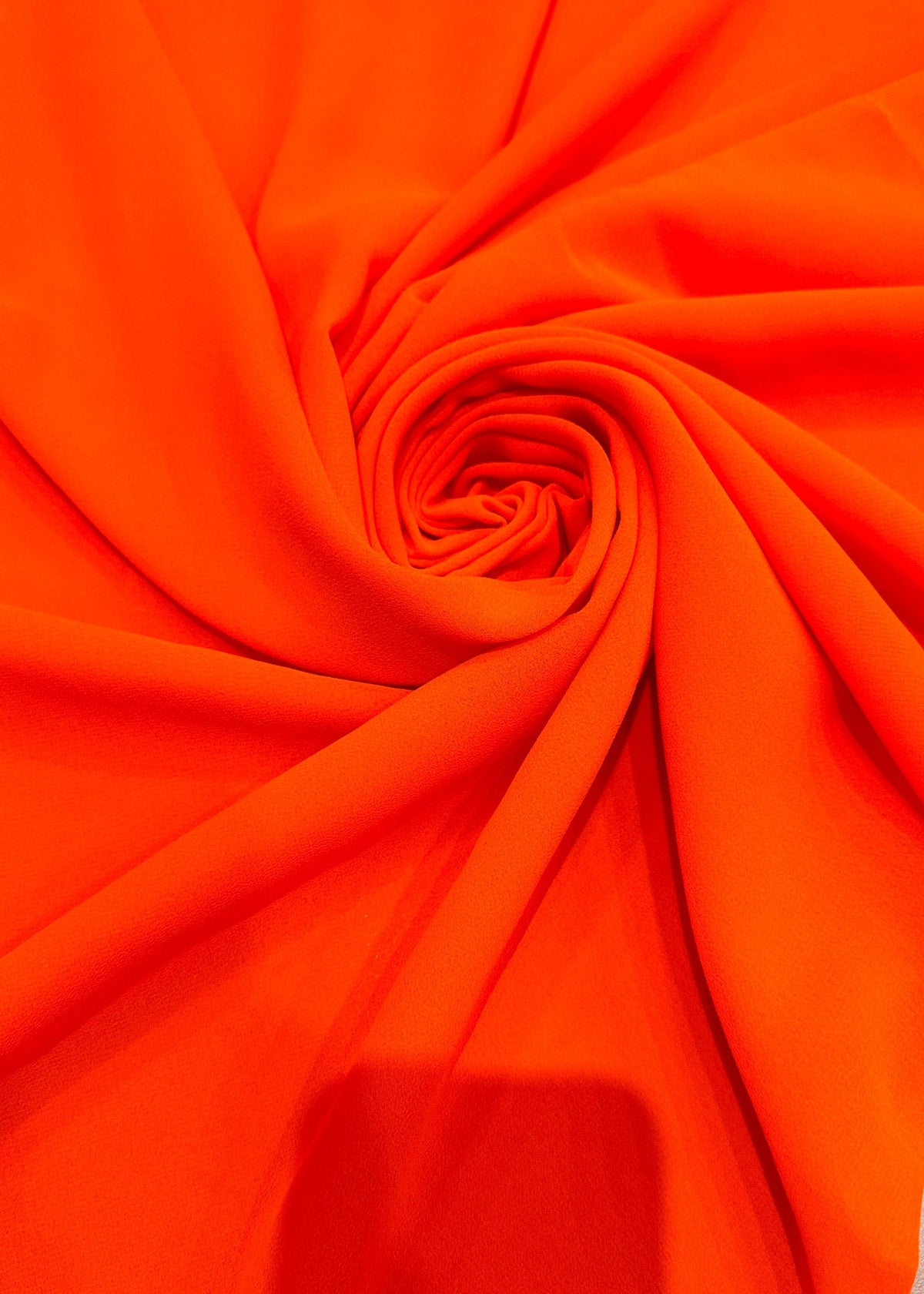 Neon Orange - XL Premium Chiffon Hijab