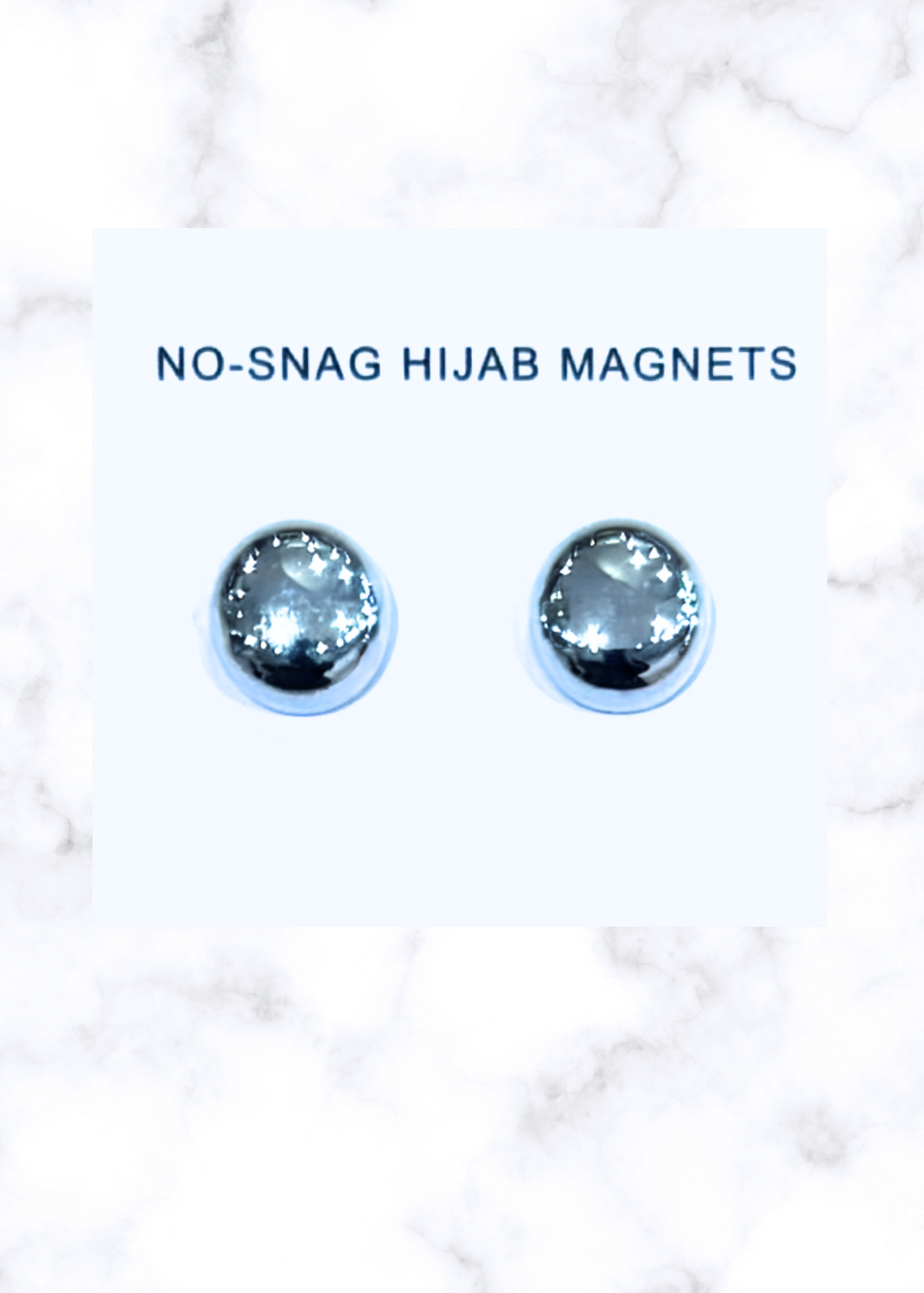 Hijab Magnets - Silver