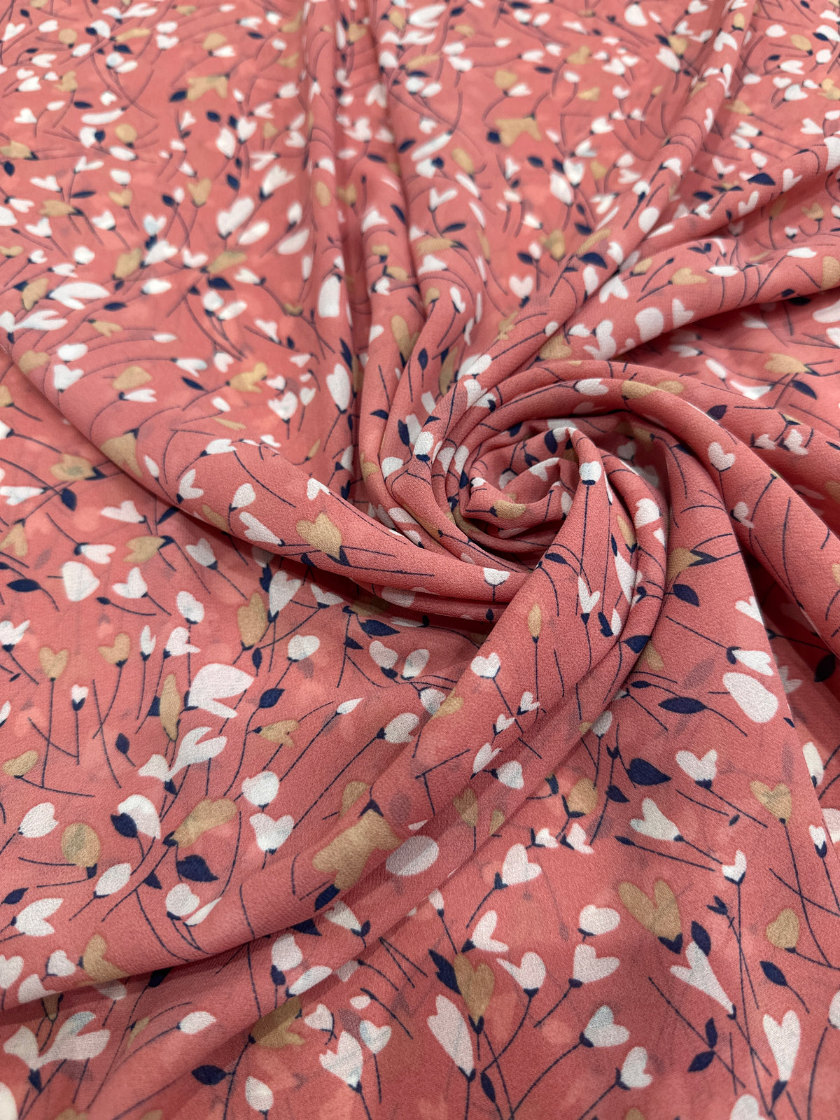 Rose Meadow - Chiffon Printed Hijab